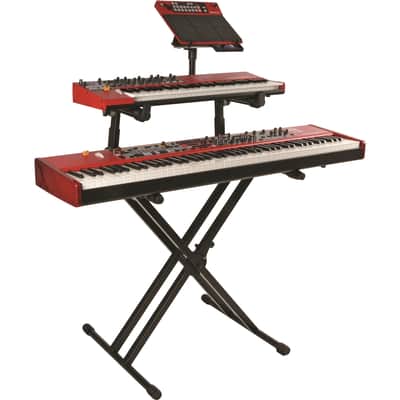 Quik Lok QL/742 Supporto Professionale a X per 2 Tastiere image 2
