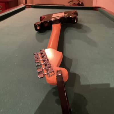 Fender Squire  Stratocaster with new gig bag and a Capo image 15