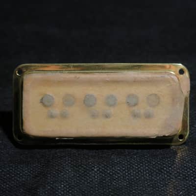 DeArmond Rowe Dynasonic Pickup, gold - 1950s * NEW OLD STOCK * image 2