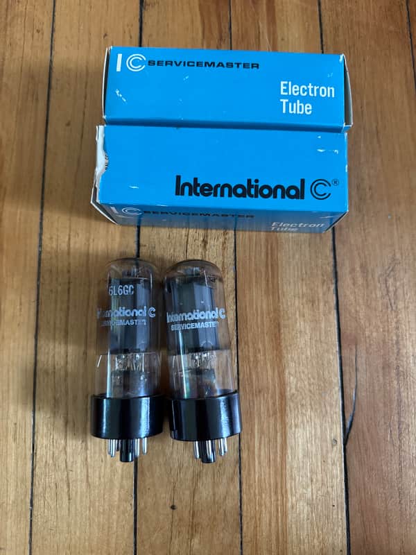 International/ Servicemaster 6L6GC matched pair NOS/NIB made in USSR image 1