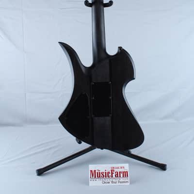 BC Rich Mockingbird ST Electric Guitar with Floyd Rose Satin Black Duncan Design image 4