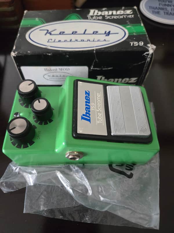 Keeley Ibanez TS9 Tube Screamer with Baked Mod 2010s - Green image 1