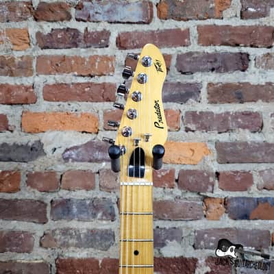 Peavey Predator "Yautja" Partscaster w/ Dragonfire Pickups & Locking Tuners (1980s, Black) image 5