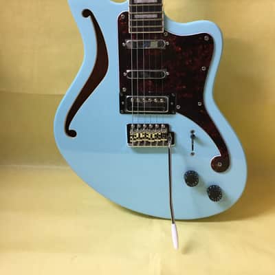 D'Angelico Premier Bedford SH Offset Body Semi-Hollow Guitar-Sleek-w/Gig Bag! image 3