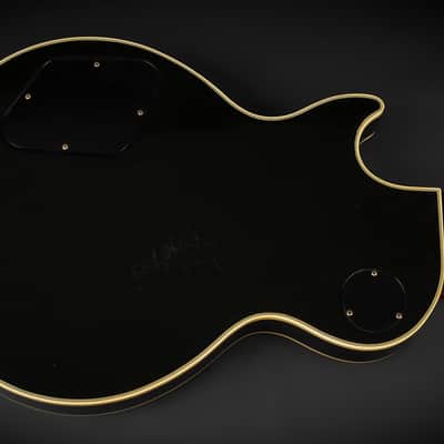 1989 Gibson Les Paul Custom - Ebony | USA Vintage Post Norlin Good Wood Era Bill Lawrence Humbucker HB-R/HB-L Humbucker Pickups Gold Hardware | Case image 12
