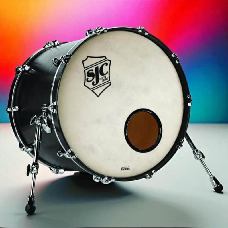 SJC Toms Tour Series 18x22 Bass Drum, T22KMBCHB22 image 1