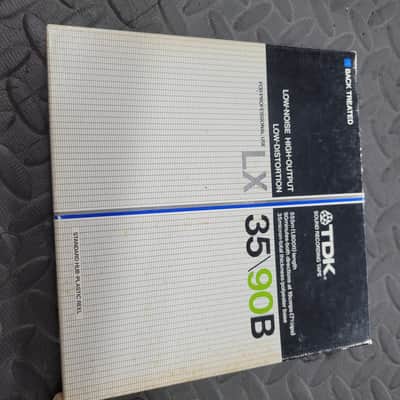 TDK LX 35/90B 1/4" 7" Sound Recording Tape set of 2 image 2
