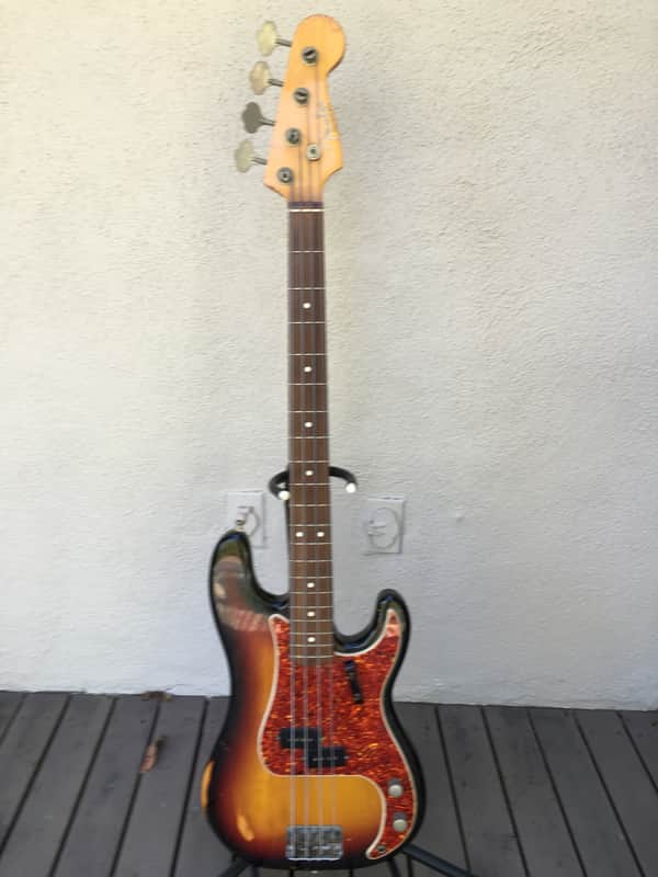 Fender Percision bass 1987 Sunburst 3 tone/Jon Sidel Collection image 1