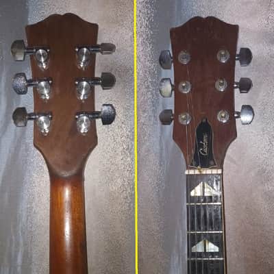 Vintage 70's George Washburn guitar tuning peg / tuner set 3L + 3R ULTRA RARE image 5
