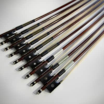 German Violin Bow High Quality 3/4 Size Circa-1900s-Brown image 2