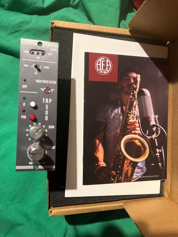 AEA TRP500 500-Series Ribbon Microphone Preamp 2022 - Present - Gray image 1