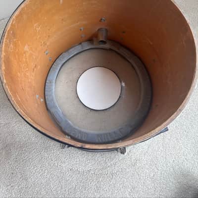 Rogers Vintage Tom Drum - 15” x 12” 70s - White image 8