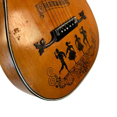 Parlor Guitar Label Caspar Eder (Joach. Tielke Gitarre) 1900s image 6
