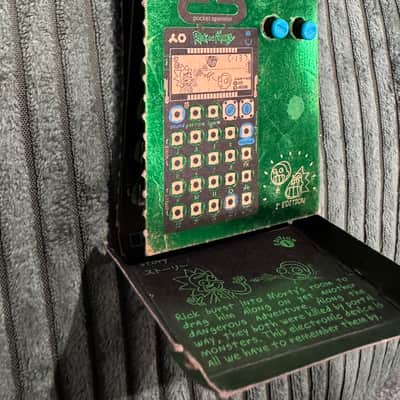 Teenage Engineering PO-137 Pocket Operator Rick & Morty Edition 2019 - Black image 7