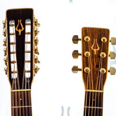 Daion THE '80W Doubleneck (6/12 String) Acoustic Early 1980s - Canada Market AY380D image 15