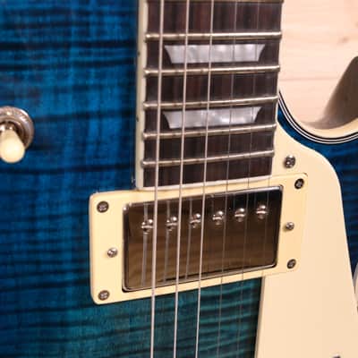 Sire Larry Carlton L7 - Ebony Fingerboard, Transparent Blue Burst image 5