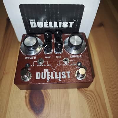King Tone Guitar The Duellist V2 with Top Jacks | Reverb
