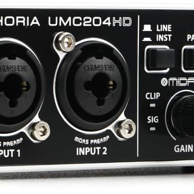 Behringer U-Phoria UMC204HD USB Audio Interface image 1