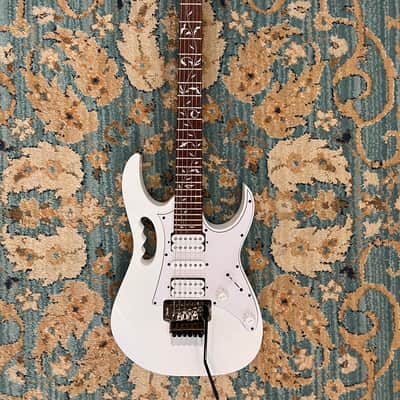 Ibanez JEMJR-WH Steve Vai Signature with Jatoba Fretboard 2018 - Present - White image 4
