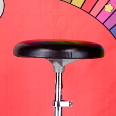 Used 70's Ludwig Drum Throne - swivel feet image 2