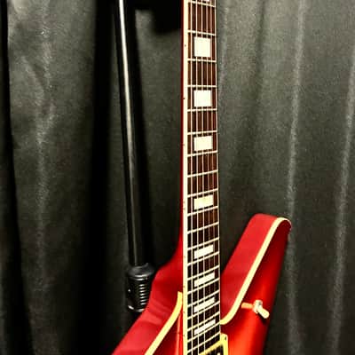 1983 Ibanez Destroyer II DT500CS – MIJ FujiGen – Cherry Sunburst Flame Top – X Series – Vintage Explorer image 10