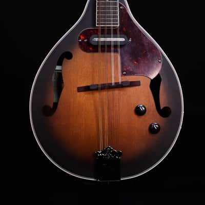Ibanez M510E A-Style Mandolin, Open Pore Vintage Sunburst image 1