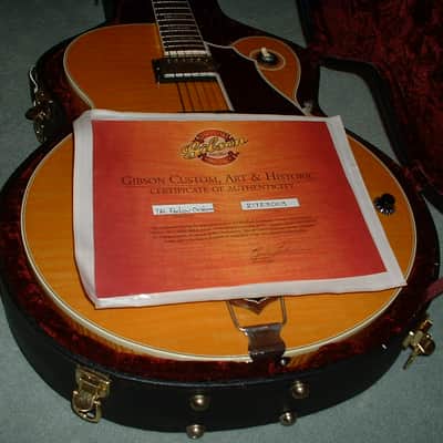 Gibson Custom Shop Prototype Tal Farlow guitar 2003 blonde image 11