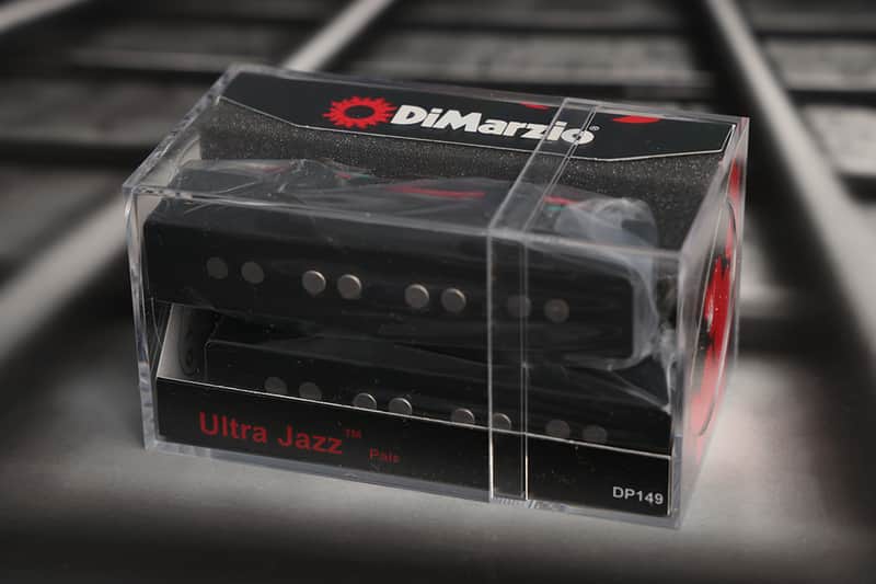 DiMarzio DP149BK Ultra Jazz Pickup Set - - Black image 1