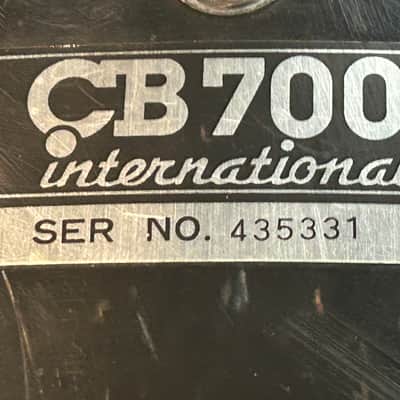 *Vintage* 1977 CB700  Internationale Double Bass 8 Piece Drumset - /Trapset/ Drum Kit image 13