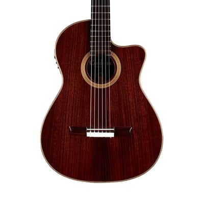 Cordoba Fusion 12 Cutaway A/E Nylon String Guitar - Rose II - B-Stock image 1