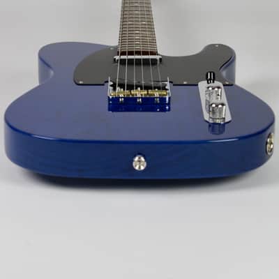 Fender Custom Shop American Custom Telecaster NOS, Roasted 3A Flame Maple Neck - Sapphire Blue Transparent 2026 w/OHSC image 5