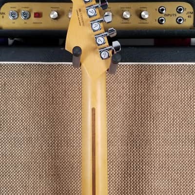 2020 Fender American Ultra Stratocaster Noiseless Pickups Eye Catching Mocha Burst (163) image 6
