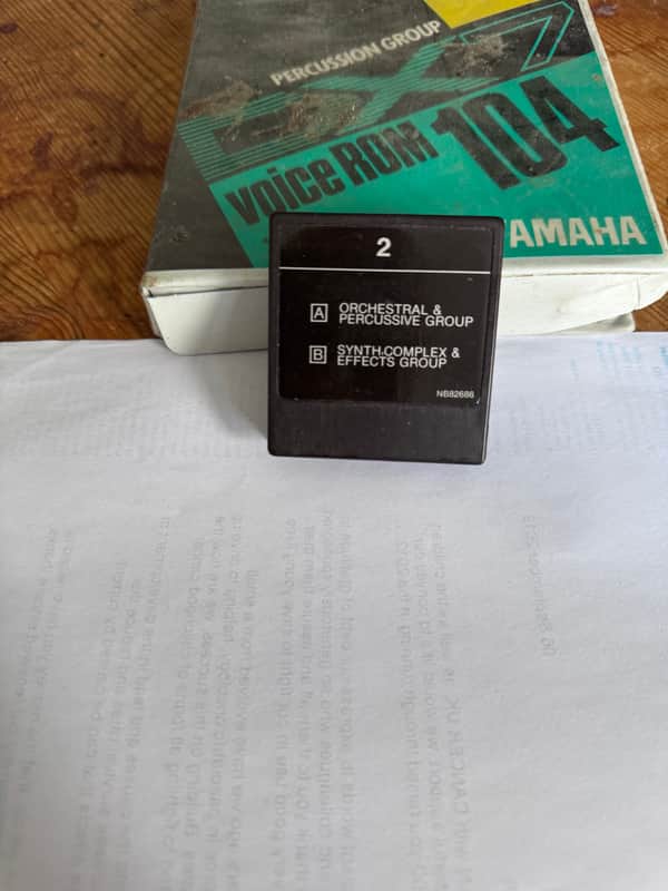 Yamaha DX7 Data ROM Cartridge image 1