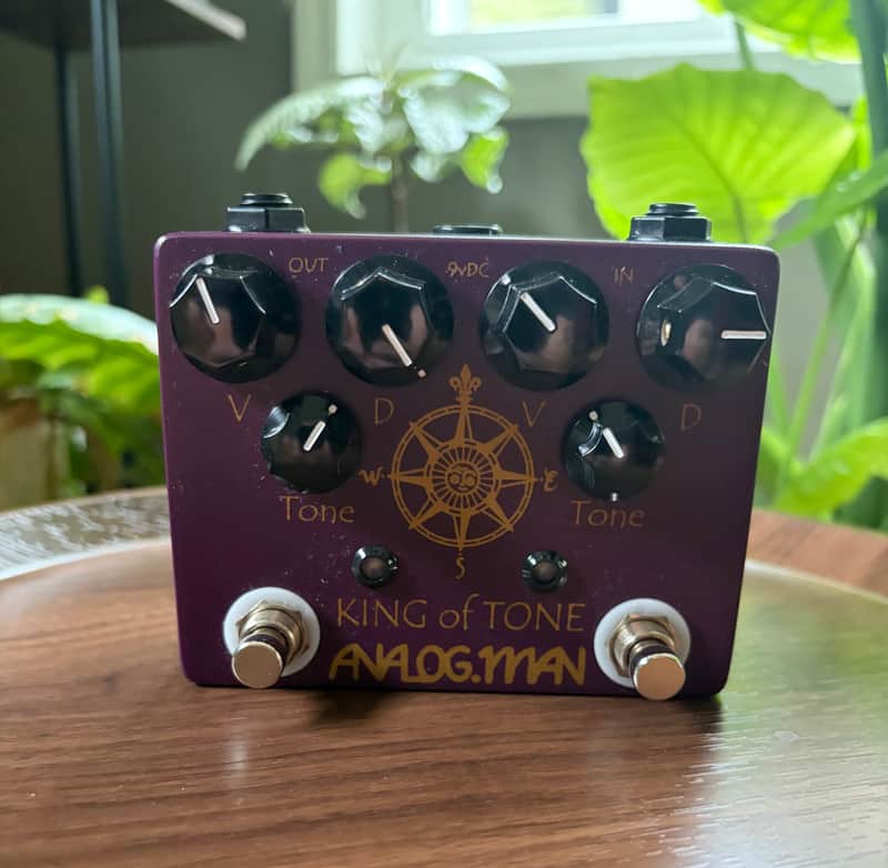 Analogman King of Tone V4 with Red Side High Gain Option 2009 - Present - Graphic