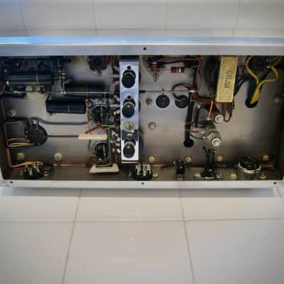 Western Electric Tube Mono Power Amp (2) 6L6's Circa-1950s-Chrome Chassis image 20