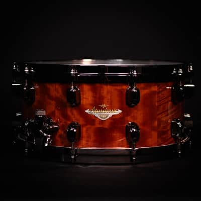 Tama 14" x 6.5" Starclassic Bubinga Snare Drum image 1