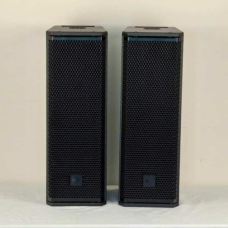 RCF NXL 14-A Active Compact Column Speaker 2x Open Box ✔secure, damage‑free shipping! image 1