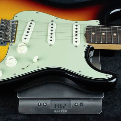 Fender Custom Shop Jason Smith Masterbuilt 63 Strat DLX Closet Classic Bleached 3 Tone Sunburst CZ587259 image 5