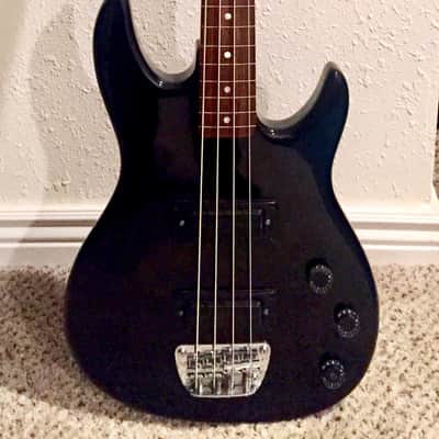 Peavey Foundation 4 String Fretless Bass 1985 Black image 1