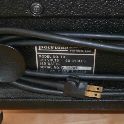 1974 Polytone Model 101 Bass Amp-  Fantastic  Condition !! image 4