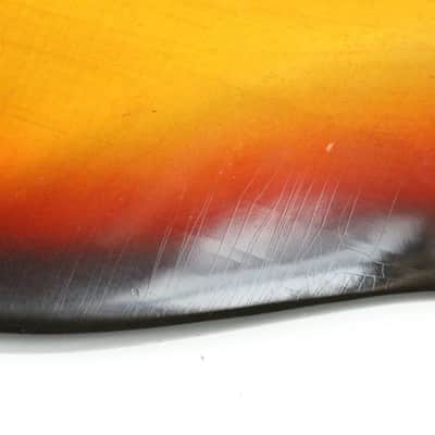 1969 Vintage Fender Jazz Bass Alder 4-Bolt Sunburst BODY ~Original Finish~ 1960s USA Early-CBS image 17