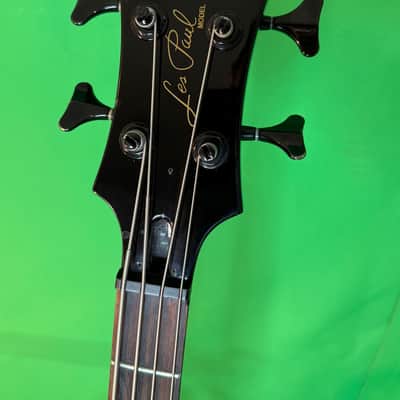 Epiphone Les Paul Special Bass Trans Black w/Case image 2