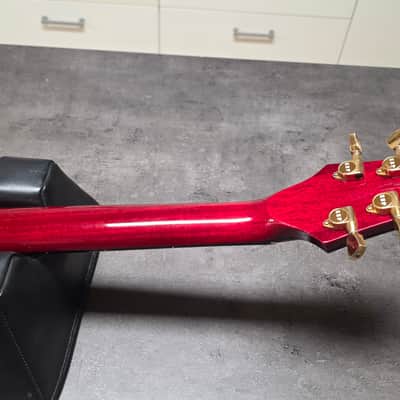 ESP Custom Shop Climax 1 of 100 Ever Made! AAA Flame 10 Top Singlecut Electric Guitar HH Piezo Special Limited Edition image 21