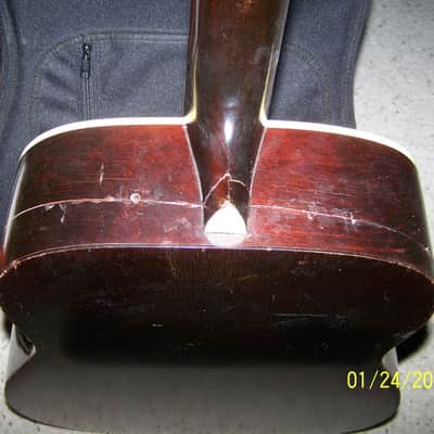 1969 Harmony H158 Acoustic Guitar *Damaged* image 5