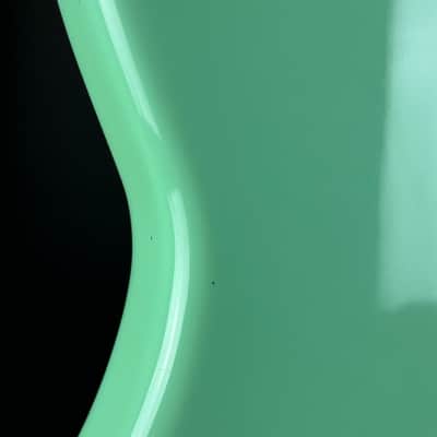 Used 2016 Fender Classic 60s Jazzmaster Lacquer Surf Green w/case TSU25375 image 14