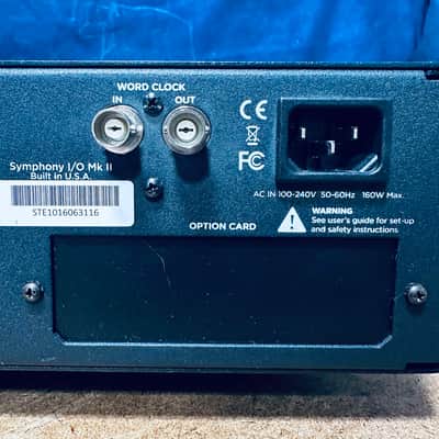 Apogee Symphony Mk II Audio Interface • 16x16 Analog I/O • Excellent • Authorized Dealer image 3