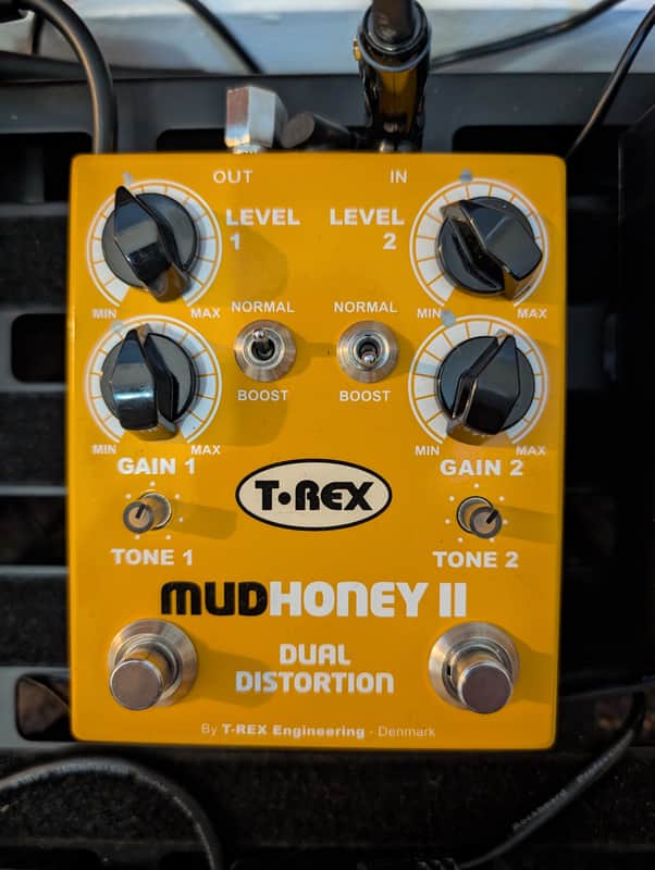 T-Rex Mudhoney II Dual-channel Distortion Pedal image 1