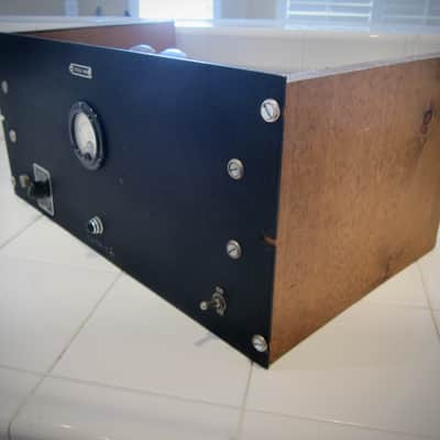 Western Electric Tube Vintage Amp Mono Power Amp Super Rare (2) Raytheon 2A3s Circa-1940s-Black Face Wooden Sides image 5
