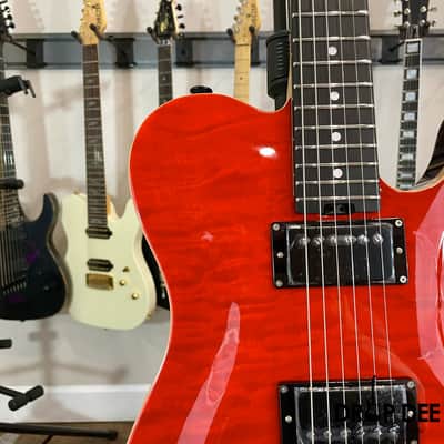 Schecter PT Classic Electric Guitar w/ Case-Inferno image 5