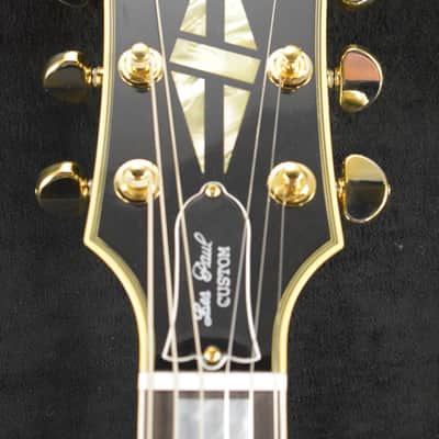 Gibson Custom Shop Les Paul Custom Chambered Body Slim Neck 3 Pickup Ebony VOS GH image 8
